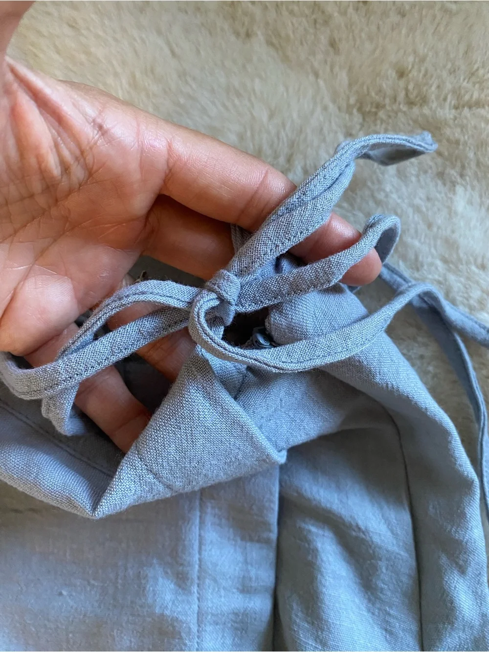 ZARA Gray Wrap Midi Skirt Overlay Pants! 🐦